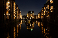 Hamburg-Soeicherstadt-bei-Nacht